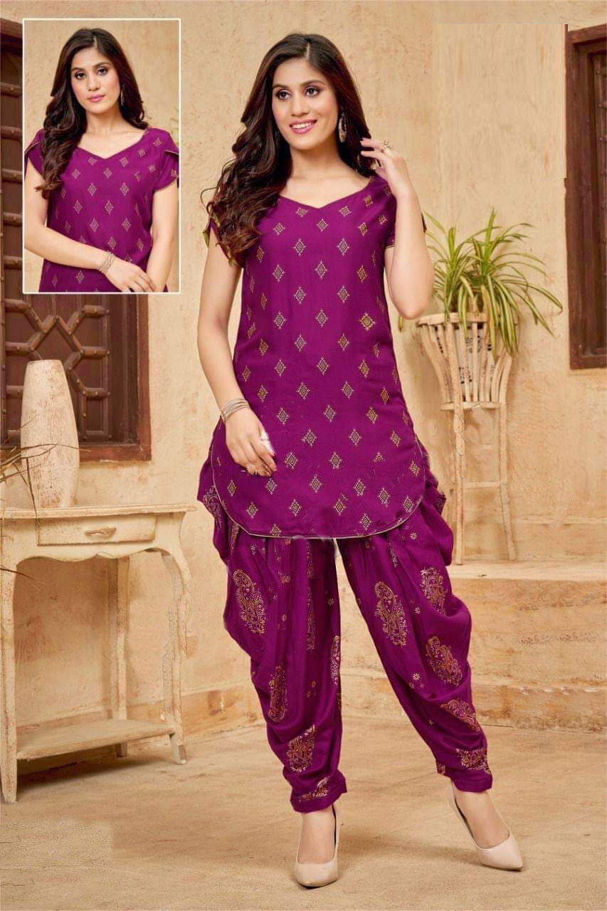 Hasti 2 Casual Wear Wholesale Kurti With Bottom Patiyala Suits